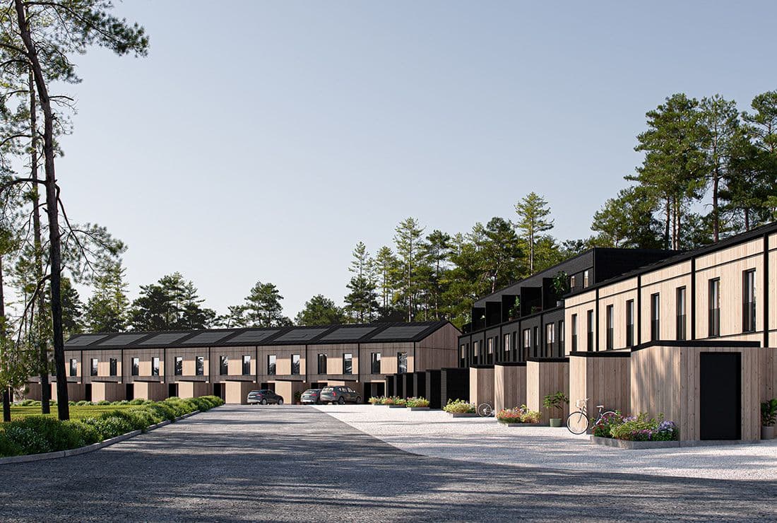 Brf Kulissen i Björkalund – hus