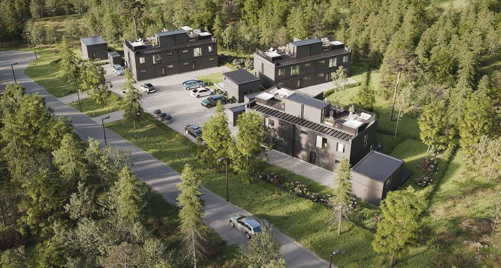 Brf Sjöutsikten – exteriör