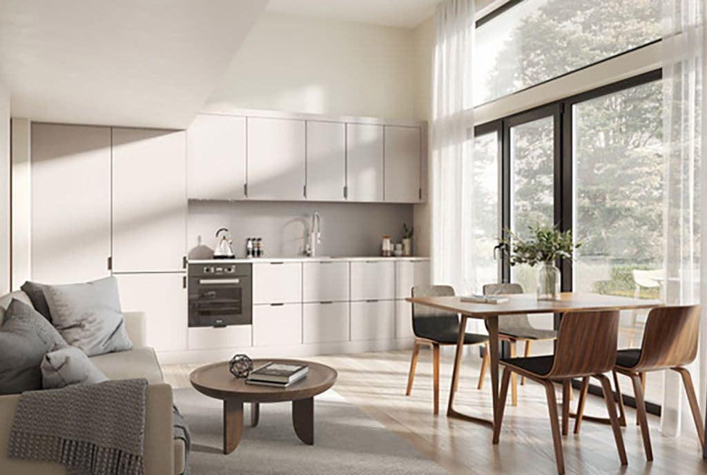 Hustyp V3 – Studiohus i ett plan med loft