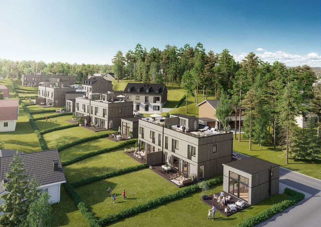 Brf Vistabergshöjden – exteriör